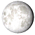 Waning Gibbous, 16 days, 8 hours, 11 minutes in cycle