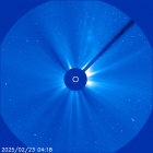 Latest LASCO C3 image of the Sun