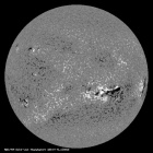 Latest SDO/HMI Magnetogram image of the Sun