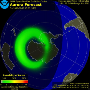 Current Southern hemispheric power input map