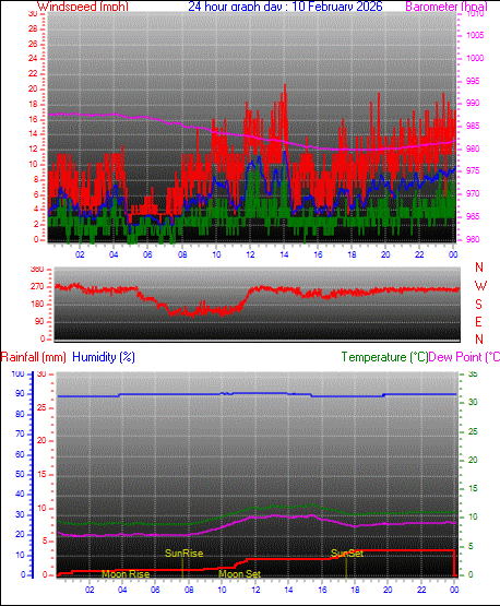 24 Hour Graph for Day 10