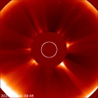 Latest LASCO C2 image of the Sun