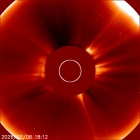 Latest LASCO C2 image of the Sun