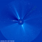 Latest LASCO C3 image of the Sun