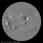 Latest SDO/HMI Magnetogram image of the Sun