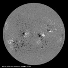 Latest SDO/HMI Magnetogram image of the Sun
