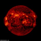 SOHO EIT 304 image of the sun