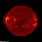 SOHO EIT 304 image of the sun